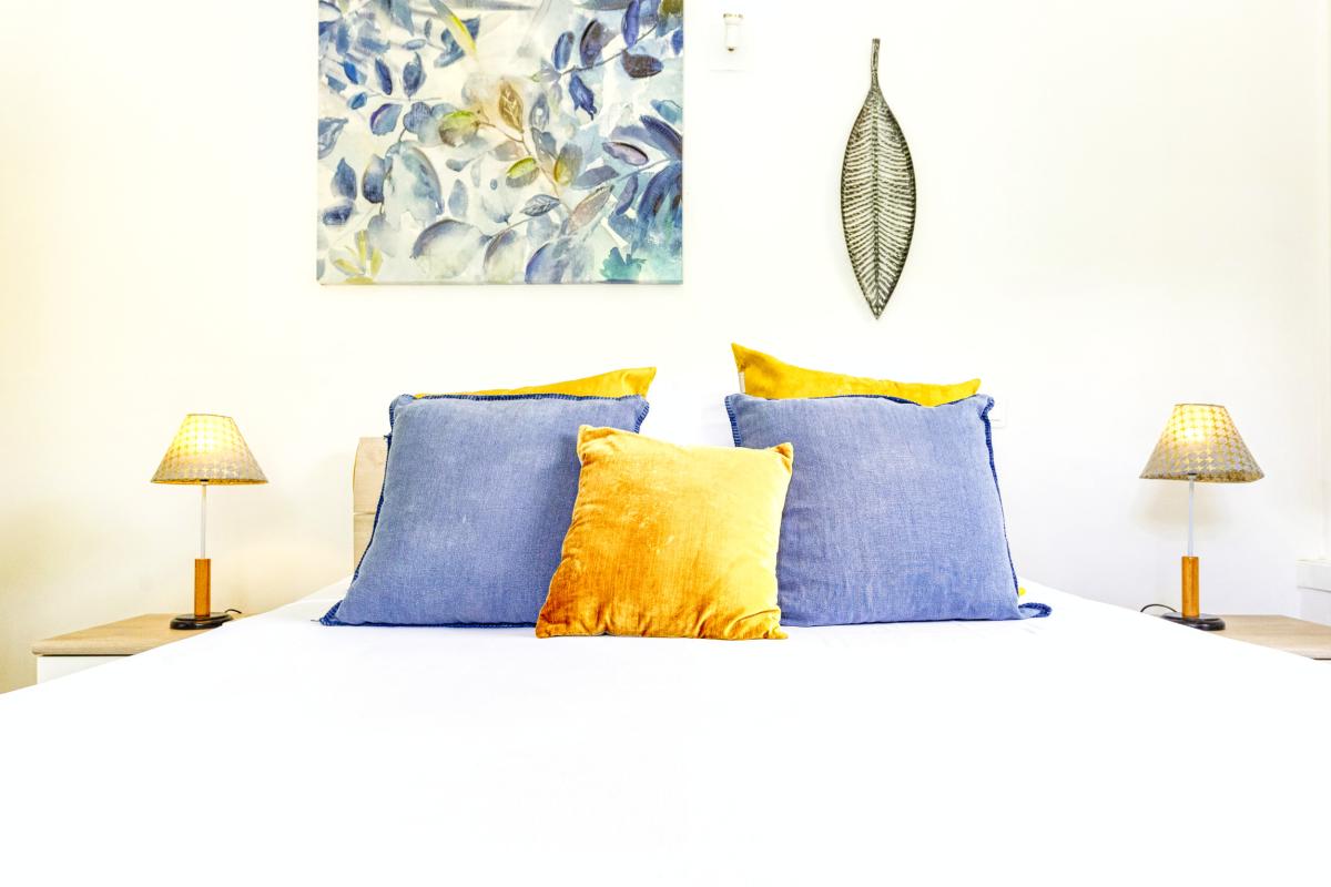 11.Location villa piscine Marie Galante Guadeloupe_Chambre